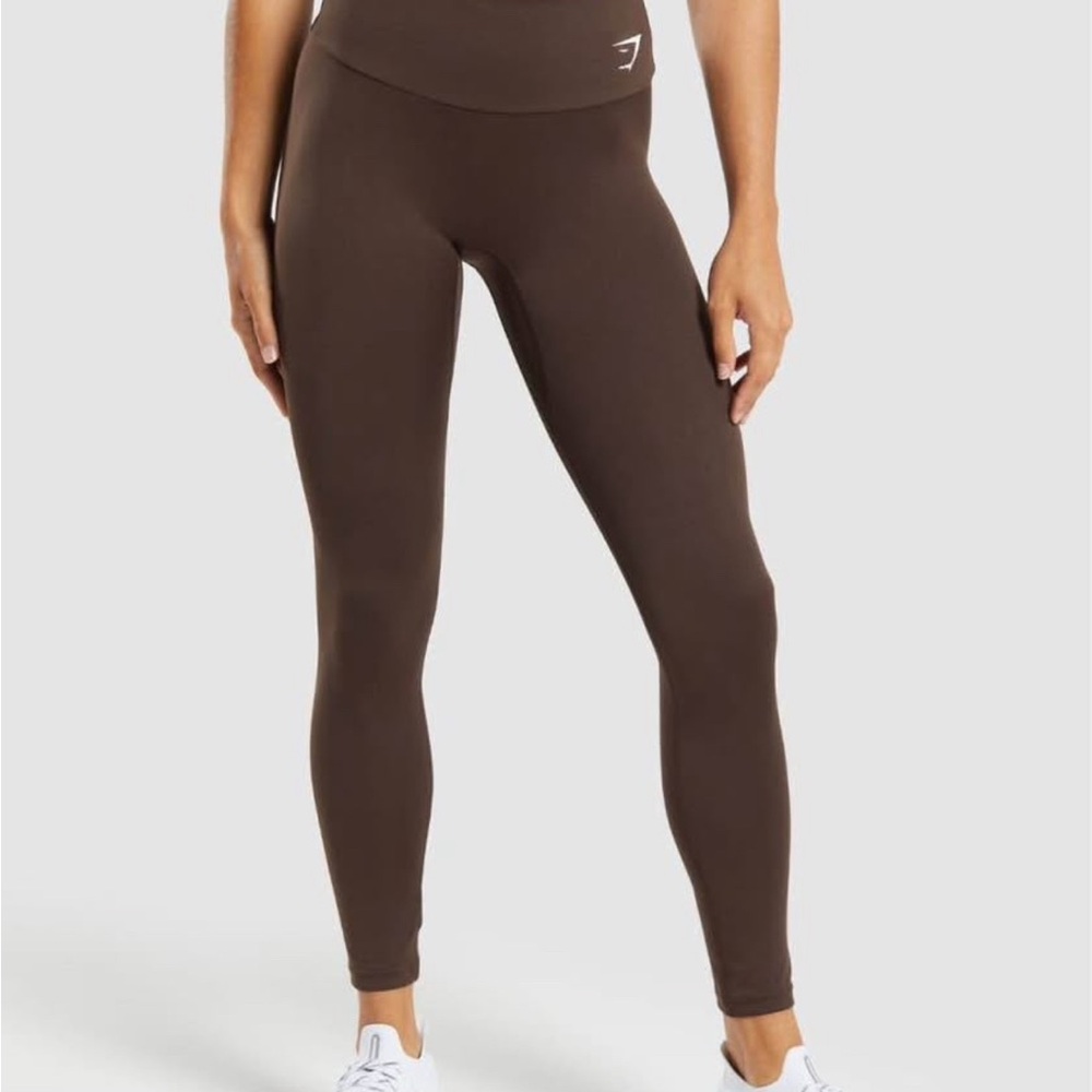 Gymshark Chocolate High-Waisted Leggings